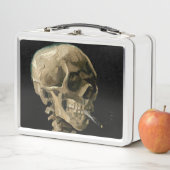 ビンセント・ヴァン・ゴッホ – 燃えるタバコのスカル メタルランチボックス (インサイチュ)