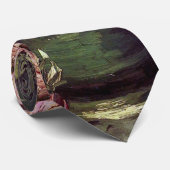 ビンセント・ヴァン・ゴッホ – 牡丹とバラ付きボウル ネクタイ (ロール)