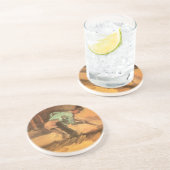 ビンセント・ヴァン・ゴッホ – 男は棒またはスペードを持ち込む コースター (側面)