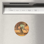 ビンセント・ヴァン・ゴッホ – 男は棒またはスペードを持ち込む マグネット (インサイチュ (食洗機))