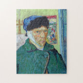 ビンセント・ヴァン・ゴッホ - 耳に包帯を巻いた自画像 ジグソーパズル (縦)