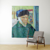 ビンセント・ヴァン・ゴッホ - 耳に包帯を巻いた自画像 タペストリー (インサイチュ)