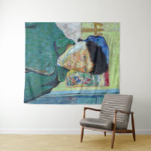 ビンセント・ヴァン・ゴッホ - 耳に包帯を巻いた自画像 タペストリー (インサイチュ(横))