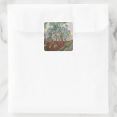 ビンセント・ヴァン・ゴッホ |聖パウロ病院の庭 スクエアシール (バッグ)