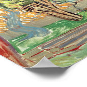 ビンセント・ヴァン・ゴッホ |聖パウロ病院の庭 ポスター (角)