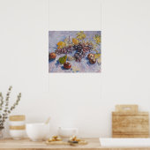 ビンセント・ヴァン・ゴッホ – 葡萄、レモン、梨、 ポスター (キッチン)