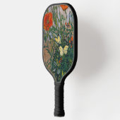 ビンセント・ヴァン・ゴッホ – 蝶とポピー ピックルボールラケット (左)