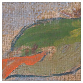 ビンセント・ヴァン・ゴッホ – 蝶とポピー ファブリック (クローズアップ)