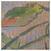 ビンセント・ヴァン・ゴッホ – 蝶とポピー ファブリック (見本)