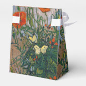 ビンセント・ヴァン・ゴッホ – 蝶とポピー フェイバーボックス (裏面サイド)