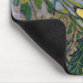 ビンセント・ヴァン・ゴッホ – 蝶とポピー マウスパッド (コーナー)