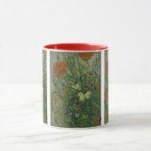 ビンセント・ヴァン・ゴッホ – 蝶とポピー マグカップ (中央)