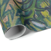 ビンセント・ヴァン・ゴッホ – 蝶とポピー ラッピングペーパー (ロールコーナー)