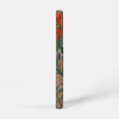 ビンセント・ヴァン・ゴッホ – 蝶とポピー SAMSUNG GALAXYケース (右側面)