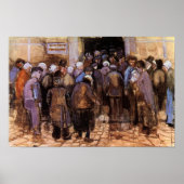 ビンセント・ヴァン・ゴッホ – 貧しい人とお金 – ファインアート ポスター (正面)