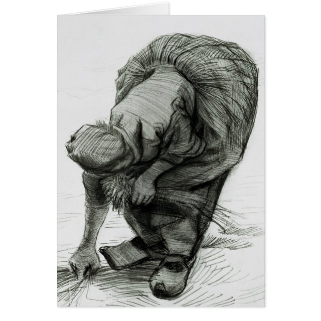 ビンセント・ヴァン・ゴッホ |農夫の女性の輝き， 1885 (正面)