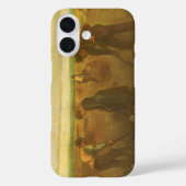 ビンセント・ヴァン・ゴッホ – 農民植栽ジャガイモ Case-Mate iPhoneケース (裏面)