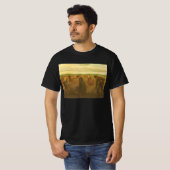 ビンセント・ヴァン・ゴッホ – 農民植栽ジャガイモ Tシャツ (正面フル)