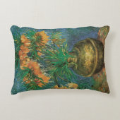 ビンセント・ヴァン・ゴッホ – 銅花瓶の中の油蔵 アクセントクッション (正面)