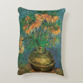 ビンセント・ヴァン・ゴッホ – 銅花瓶の中の油蔵 アクセントクッション (裏面(縦))