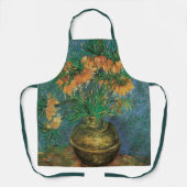 ビンセント・ヴァン・ゴッホ – 銅花瓶の中の油蔵 エプロン (正面)