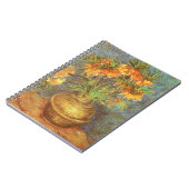 ビンセント・ヴァン・ゴッホ – 銅花瓶の中の油蔵 ノートブック (左側)