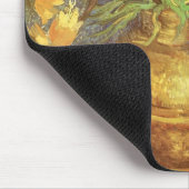 ビンセント・ヴァン・ゴッホ – 銅花瓶の中の油蔵 マウスパッド (コーナー)