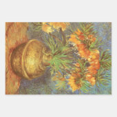 ビンセント・ヴァン・ゴッホ – 銅花瓶の中の油蔵 ラッピングペーパーシート (正面2)