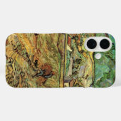 ビンセント・ヴァン・ゴッホ – 閉じた小麦畑w農夫 Case-Mate iPhoneケース (裏面 (横))