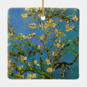 ビンセント・ヴァン・ゴッホ – 開花アーモンド・ツリー セラミックオーナメント (裏面)