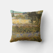 ビンセント・ヴァン・ゴッホ – 開花園 クッション (裏面)