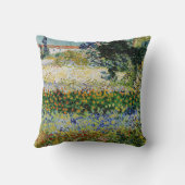 ビンセント・ヴァン・ゴッホ – 開花園 クッション (裏面)