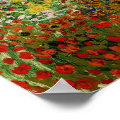 ビンセント・ヴァン・ゴッホ – 開花園 ポスター (角)