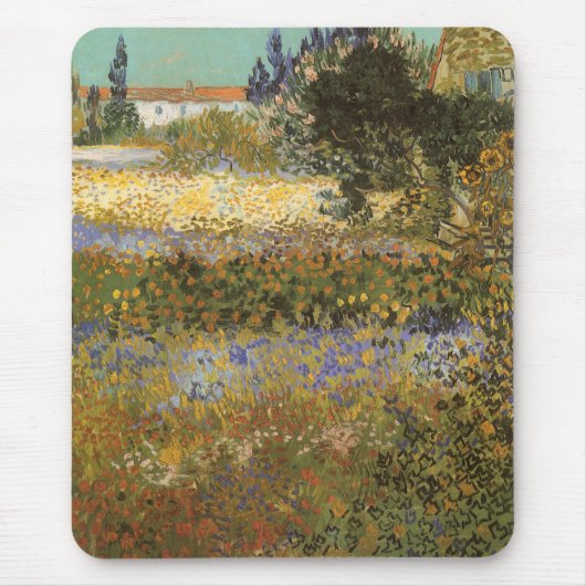 ビンセント・ヴァン・ゴッホ – 開花園 マウスパッド (正面)