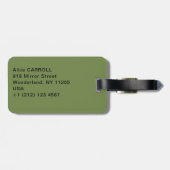 ビンセント・ヴァン・ゴッホ – 開花園 ラゲッジタグ (裏面横)