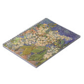 ビンセント・ヴァン・ゴッホ – 開花栗の枝 ノートブック (左側)