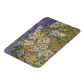 ビンセント・ヴァン・ゴッホ – 開花栗の枝 マグネット (左側)