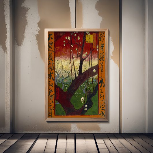 ビンセント・ヴァン・ゴッホ – 開花梅の木 ポスター