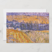 ビンセント・ヴァン・ゴッホ – 雨の中のオーヴェースの風景 (正面)