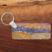 ビンセント・ヴァン・ゴッホ – 雨の中のオーヴェースの風景 キーホルダー (裏面)