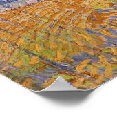 ビンセント・ヴァン・ゴッホ – 雨の中のオーヴェースの風景 ポスター (角)