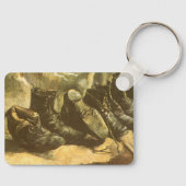 ビンセント・ヴァン・ゴッホ – 静物三足の靴 キーホルダー (正面)