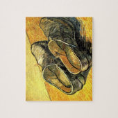 ビンセント・ヴァン・ゴッホ – 革の下駄のペア ジグソーパズル (縦)