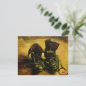 ビンセント・ヴァン・ゴッホ – 靴のペアを持つ静物詩 (スタンド正面)