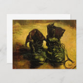 ビンセント・ヴァン・ゴッホ – 靴のペアを持つ静物詩 (正面/裏面)