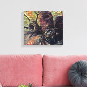 ビンセント・ヴァン・ゴッホ – 鳥の巣を持つ静物詩 キャンバスプリント (インサイチュ (リビング))