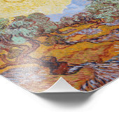 ビンセント・ヴァン・ゴッホ – 黄色い空とオリーブの木 フォトプリント            (角)