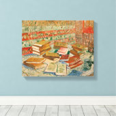 ビンセント・ヴァン・ゴッホ 黄色本， 1887 キャンバスプリント (インサイチュ (ウッドフロア))