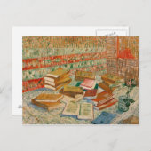 ビンセント・ヴァン・ゴッホ 黄色本, 1887 ポストカード (正面/裏面)