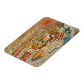 ビンセント・ヴァン・ゴッホ 黄色本， 1887 マグネット (左側)